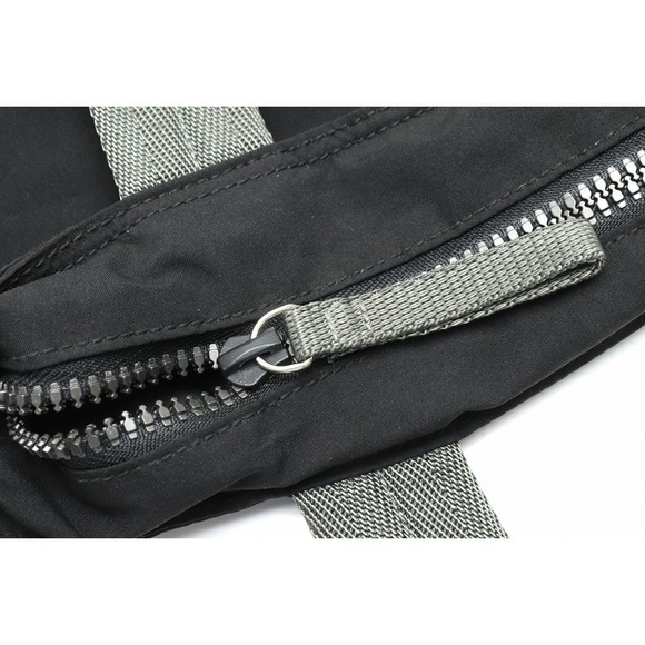 Prada Black Bag Sports Nylon Gray Tote - Picture 6 of 9